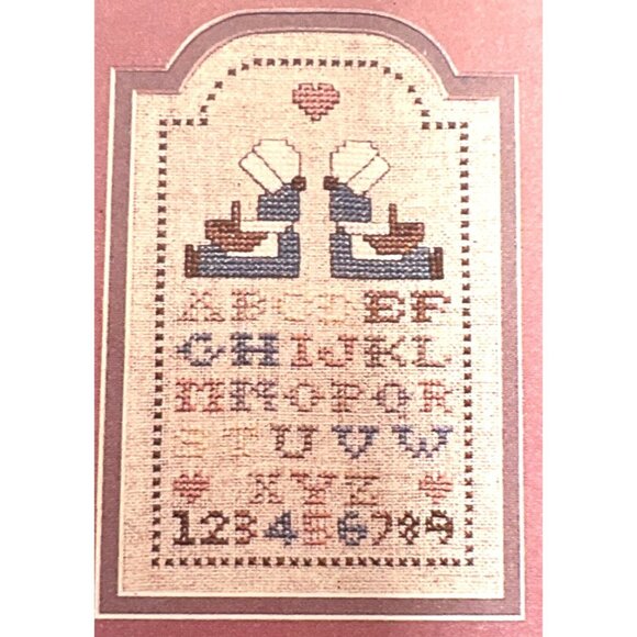 Cross N Patch "Plain And Simple" Alphabet Goose Sampler Pattern - Picture 2 of 4